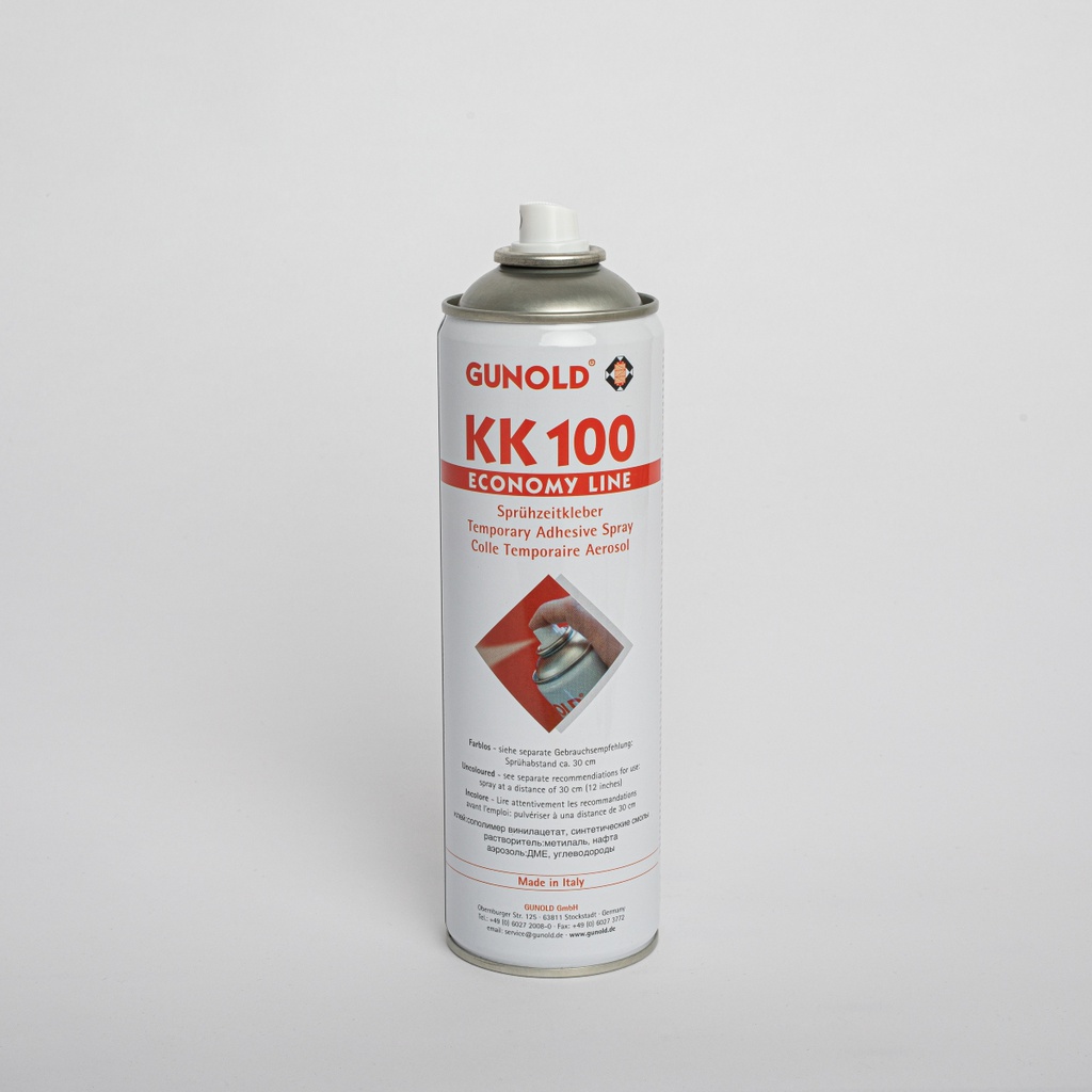 GUNOLD® KK100 ECONOMY – TEMPORARY ADHESIVE SPRAY (500ML)