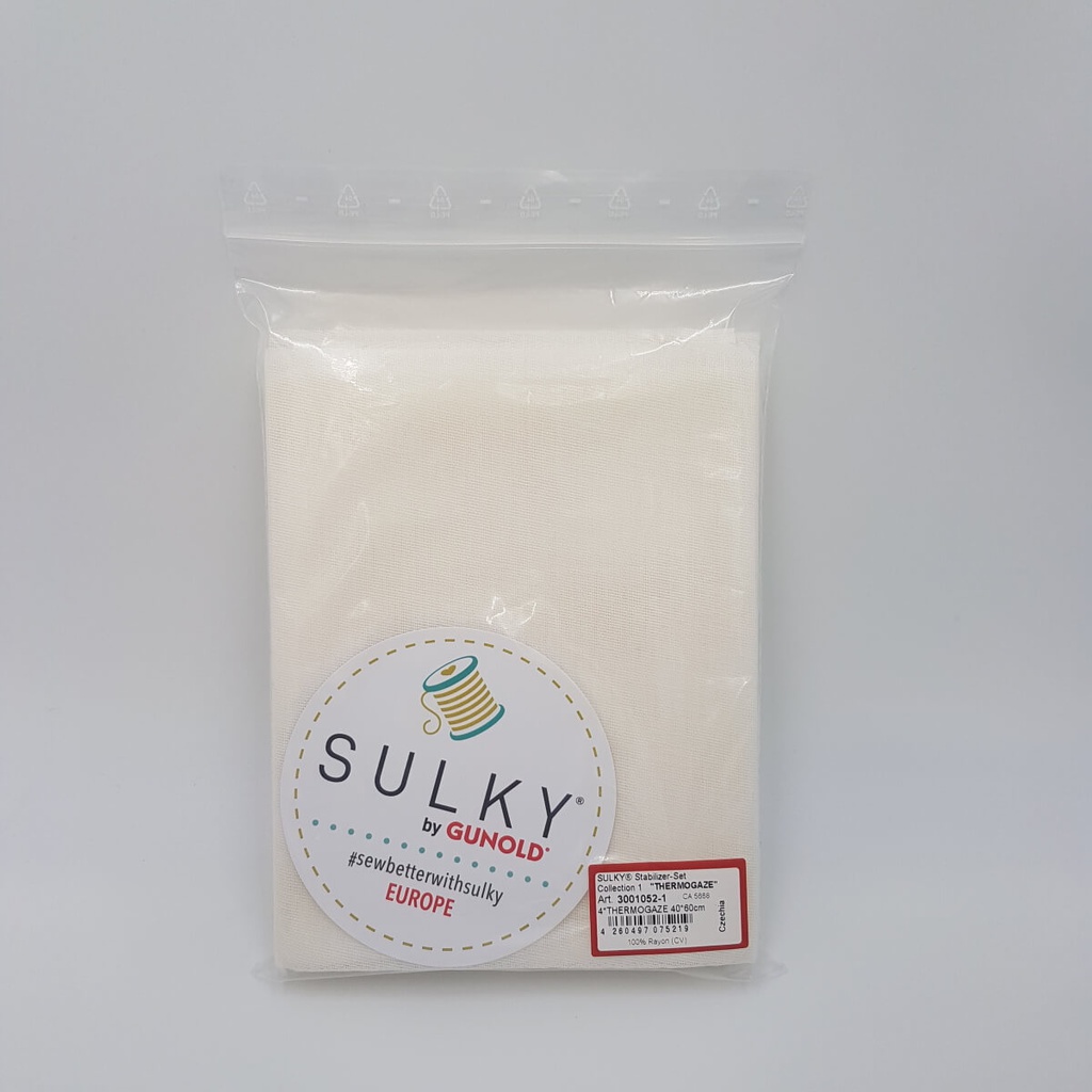 SULKY® SET THERMOGAZE (4SHEETS 40CMX60CM) (10 X 225M SNAP SPOOLS)