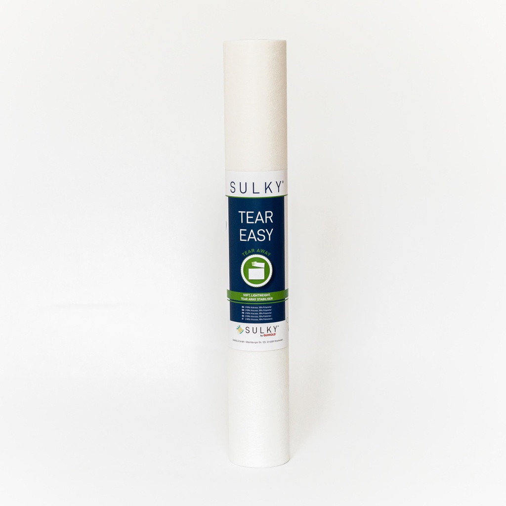 SULKY® TEAR EASY WHITE, 50CM X 25M