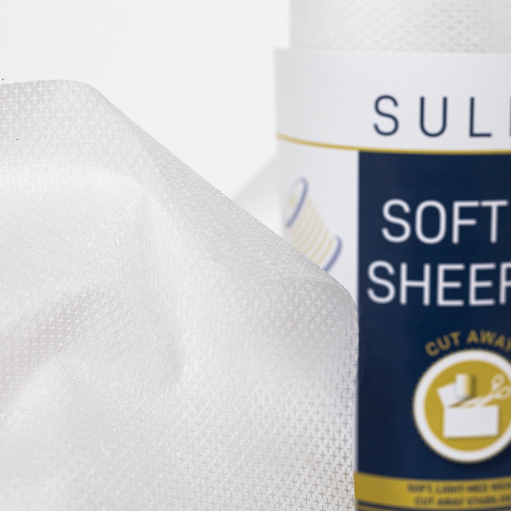 SULKY SOFT'N SHEER PLUS white, 25cm x 5m