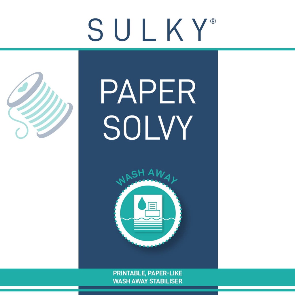 SULKY PAPER SOLVY, 12 sheets @ 21,6cm x 28cm