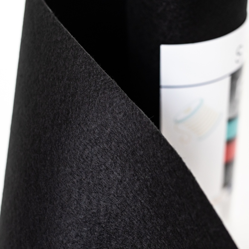 SULKY® FELTY, WASHABLE, 25CM X 3M - COLOUR 499 BLACK