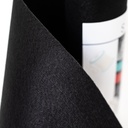SULKY® FELTY, WASHABLE, 25CM X 3M - COLOUR 499 BLACK