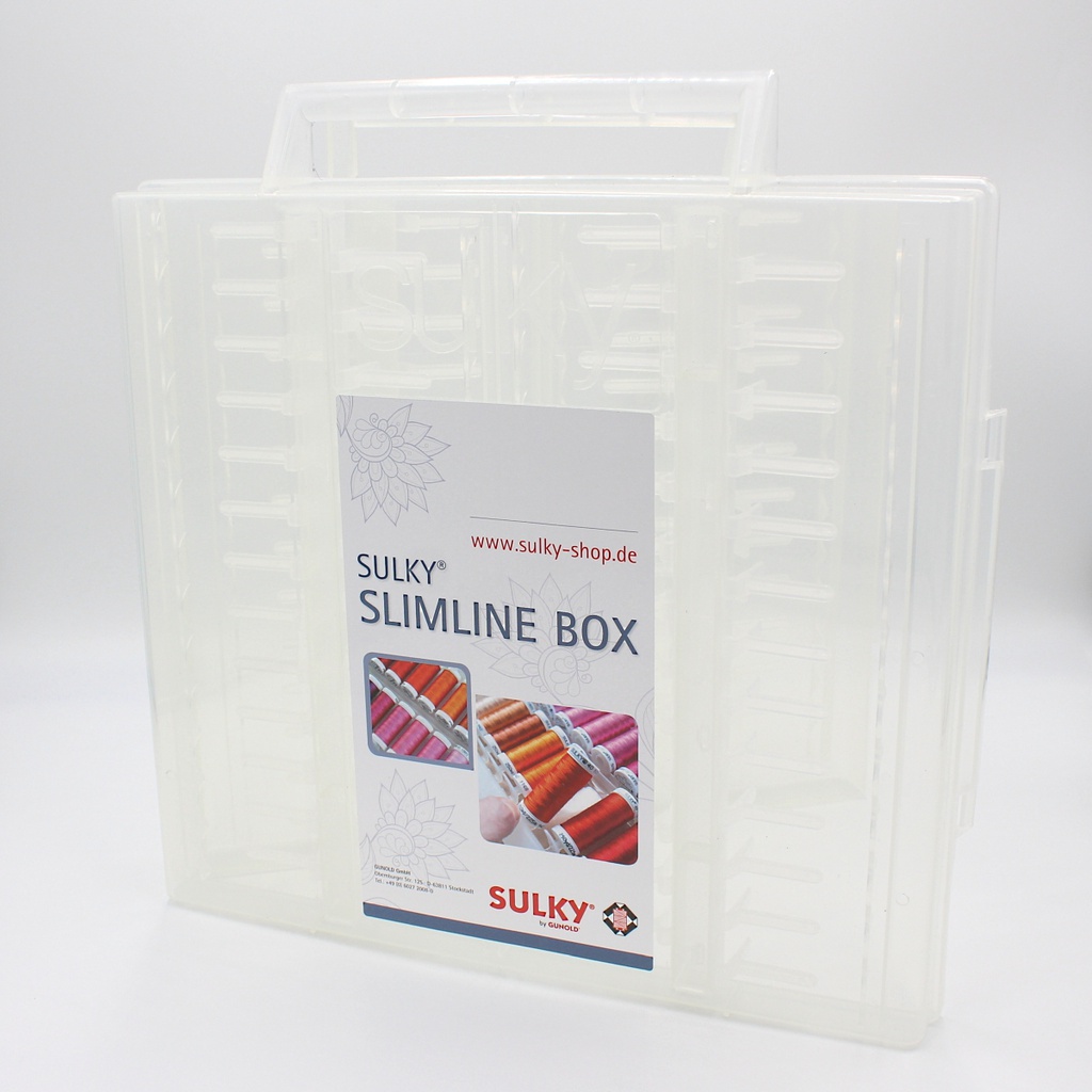 SULKY® ORIGINAL SLIMLINE BOX EMPTY, FOR 104 SNAP SPOOLS