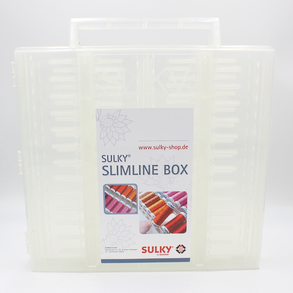 SULKY® ORIGINAL SLIMLINE BOX EMPTY, FOR 104 SNAP SPOOLS