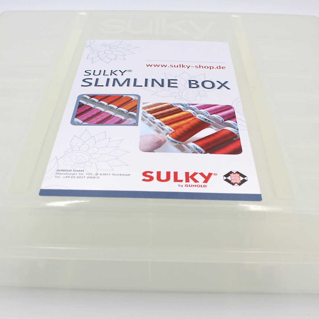 SULKY® UNIVERSAL SLIMLINE BOX EMPTY, FOR 64 KING SPOOLS