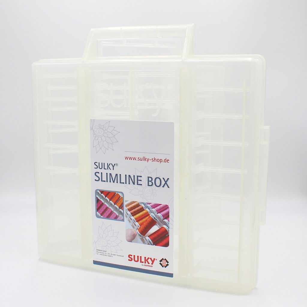 SULKY® UNIVERSAL SLIMLINE BOX EMPTY, FOR 64 KING SPOOLS