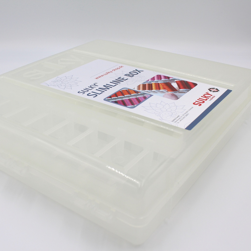 SULKY® UNIVERSAL SLIMLINE BOX EMPTY, FOR 64 KING SPOOLS