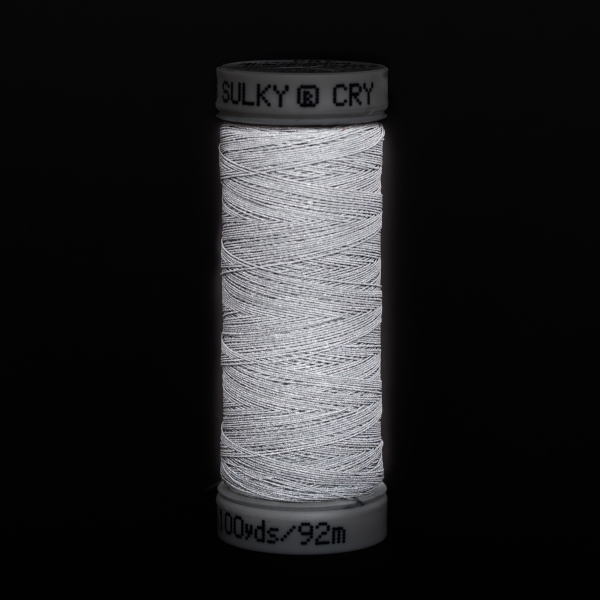 SULKY® CRY 30, 92m , 100yds Snap Spools  Colour 2000 Silver Reflective