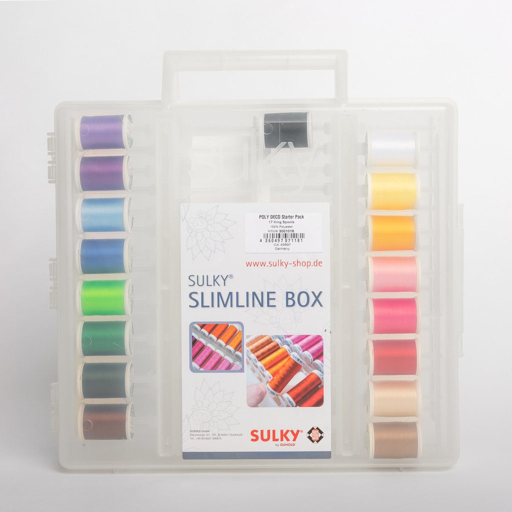 UNIVERSAL SLIMLINE DOOS - POLY DECO STARTER PACK