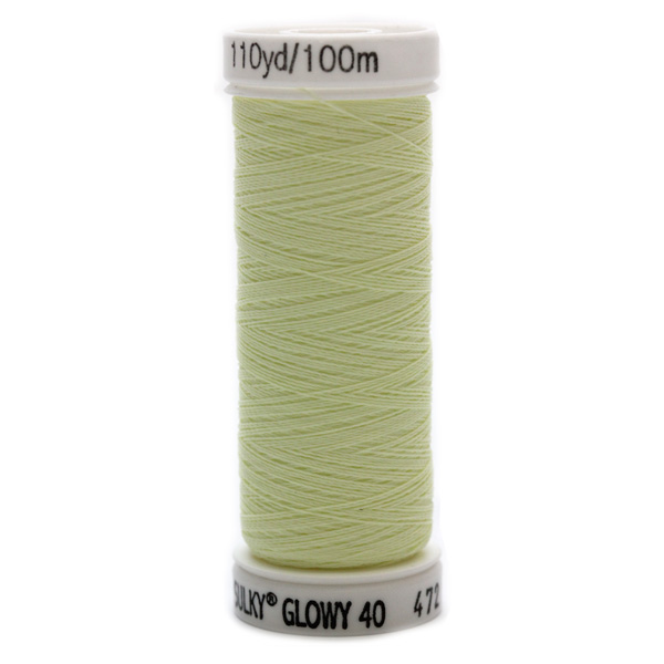 GLOWY, 100M SNAP SPOEL - KLEUR 201 YELLOW