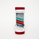 FELTY, WASBAAR,  25CM X 3M - KLEUR 438 DONKER ROOD