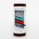 FELTY, WASBAAR,  25CM X 3M - KLEUR 478 DONKER BRUIN