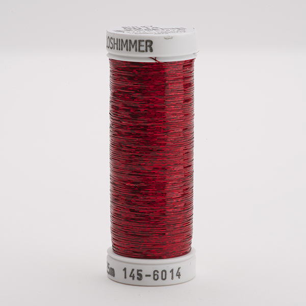 HOLOSHIMMER, 225M SNAP SPOOLS - COLOUR 6014 CHRISTMAS RED