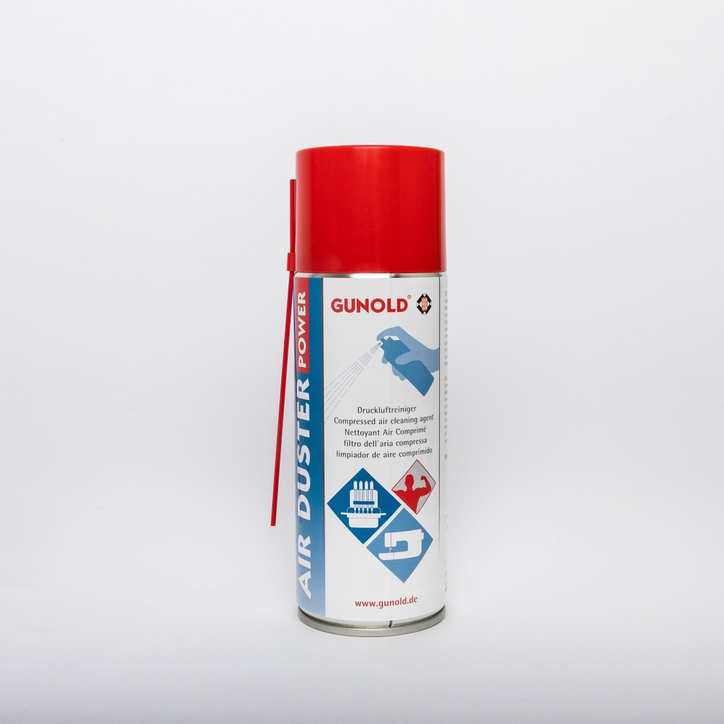 GUNOLD® AIR DUSTER, COMPRESSED AIR SPRAY 400 ML 