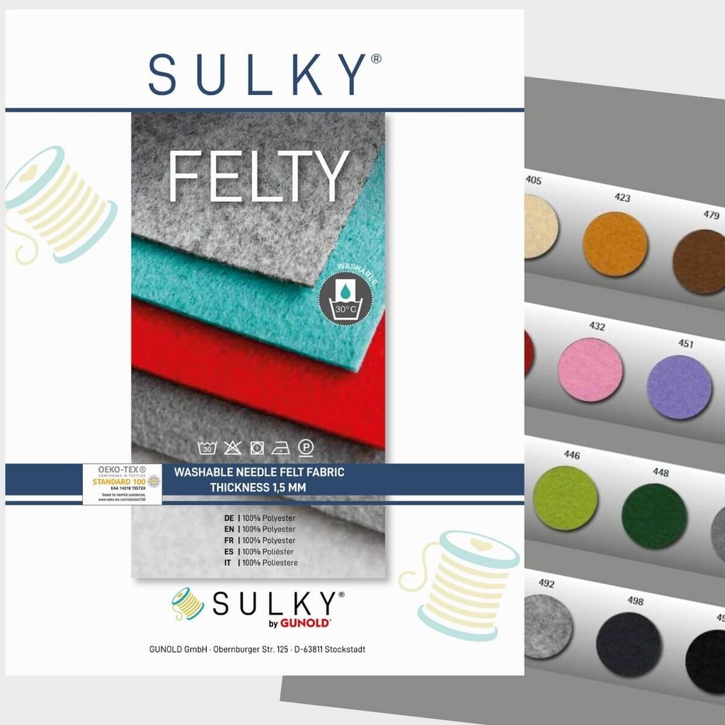 Colour card FELTY