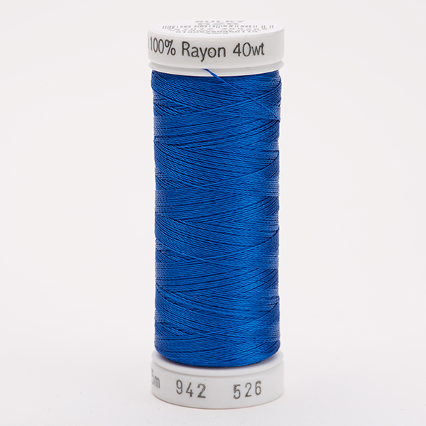 RAYON 40, KLEUR 0526 COBALT BLUE