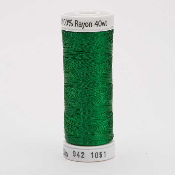 RAYON 40, COLOUR 1051 CHRISTMAS GREEN 