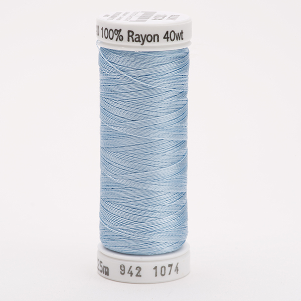 RAYON 40, KLEUR 1074 PALE POWDER BLUE 