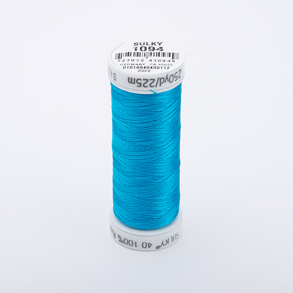 RAYON 40, COLOUR 1094 MED. TURQUOISE 