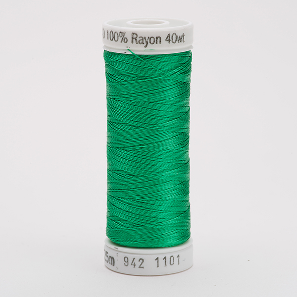 RAYON 40, COLOUR 1101 TRUE GREEN 