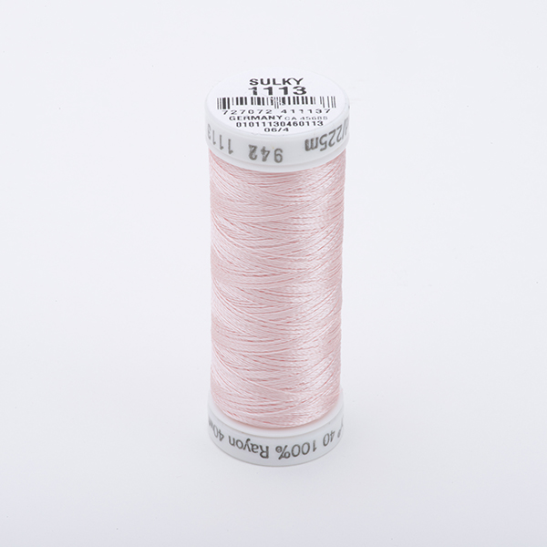 RAYON 40, COLOUR 1113 PASTEL  MAUVE 