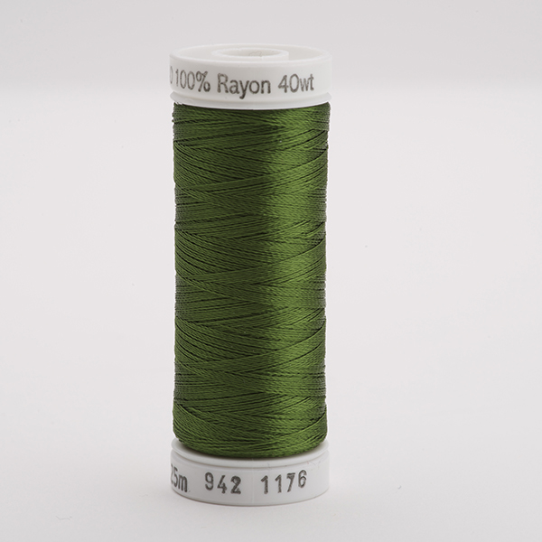 RAYON 40, COLOUR 1176 MED. DK. AVOCADO