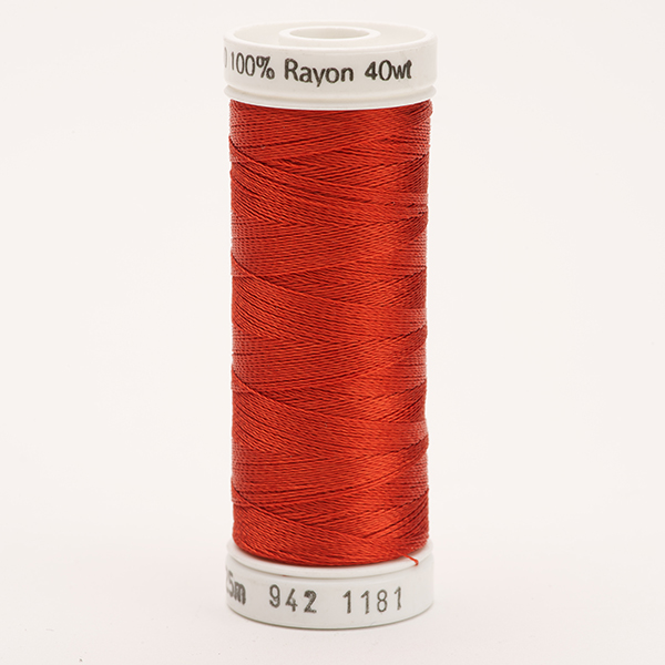 RAYON 40, COLOUR 1181 RUST