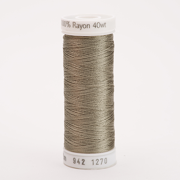 RAYON 40, COLOUR 1270 DK. GRAY KHAKI