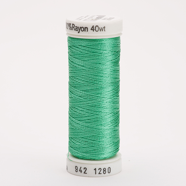 RAYON 40, COLOUR 1280 DK. WILLOW GREEN 
