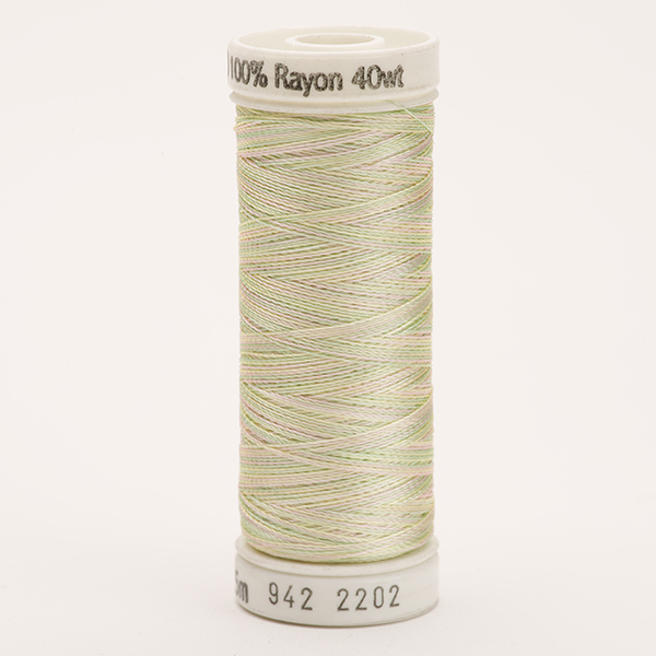 RAYON 40, OMBRE/MULTICOLOUR 2202 MINT GREEN/PINKS