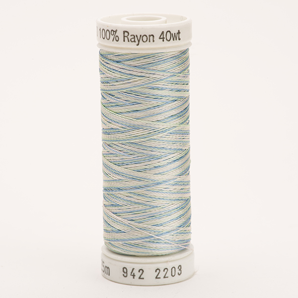 RAYON 40, OMBRE/MULTICOLOUR 2203 BABY PINK/MINT/BLUE