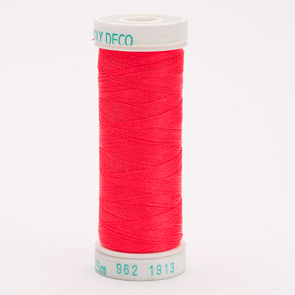 POLY DECO 40, COLOUR 1913 NEON RED