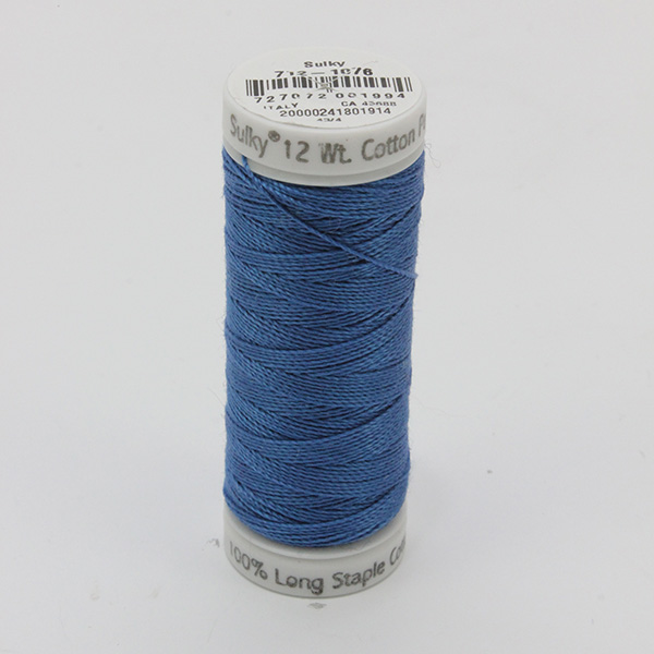 COTTON PETITES 12, COLOUR 1076 ROYAL BLUE