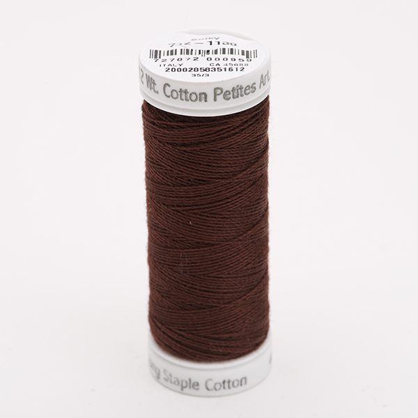  COTTON PETITES 12, COLOUR 1130 DK. BROWN