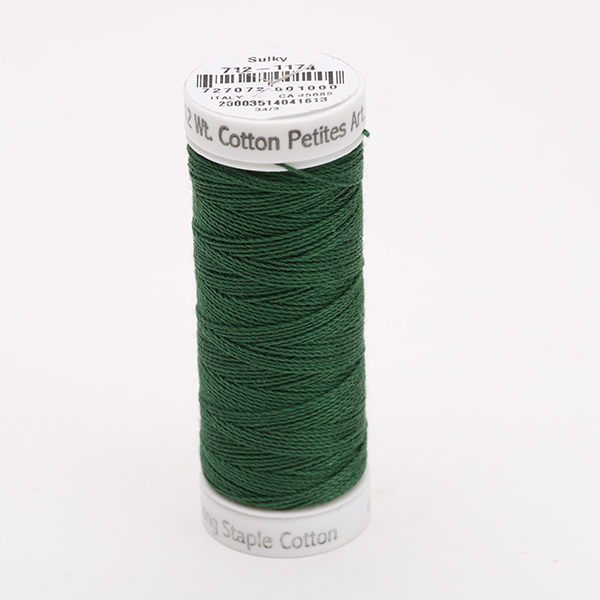 COTTON PETITES 12, KLEUR 1174 DK. PINE GREEN