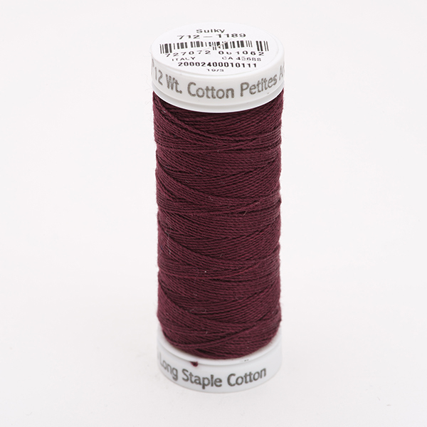  COTTON PETITES 12, COLOUR 1189 DK. CHESTNUT