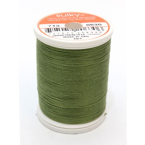  COTTON 30, COLOUR 0630 MOSS GREEN