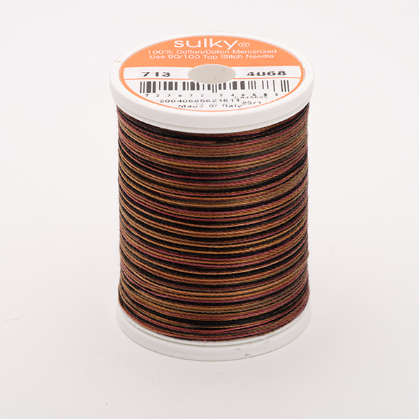  COTTON 30, MULTICOLOUR 4068 DK. CHOCOLATE