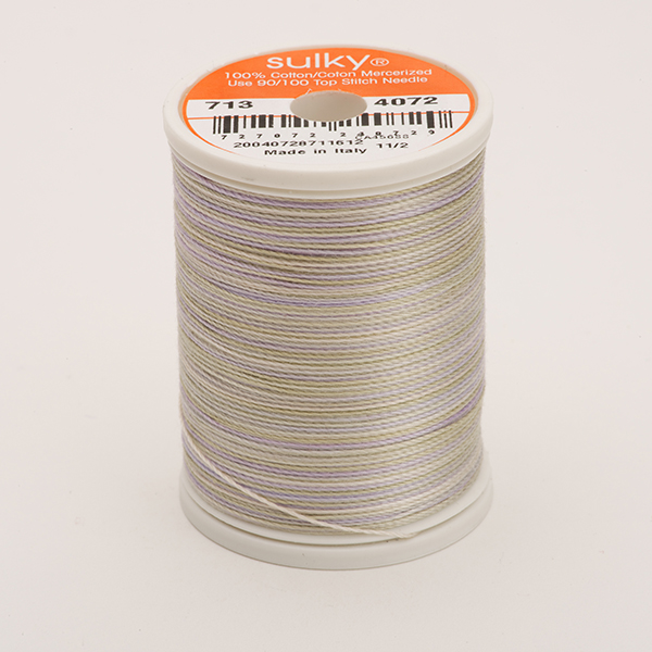 COTTON 30, KLEUR 4072 LAVENDER FIELDS  MULTIKLEUR