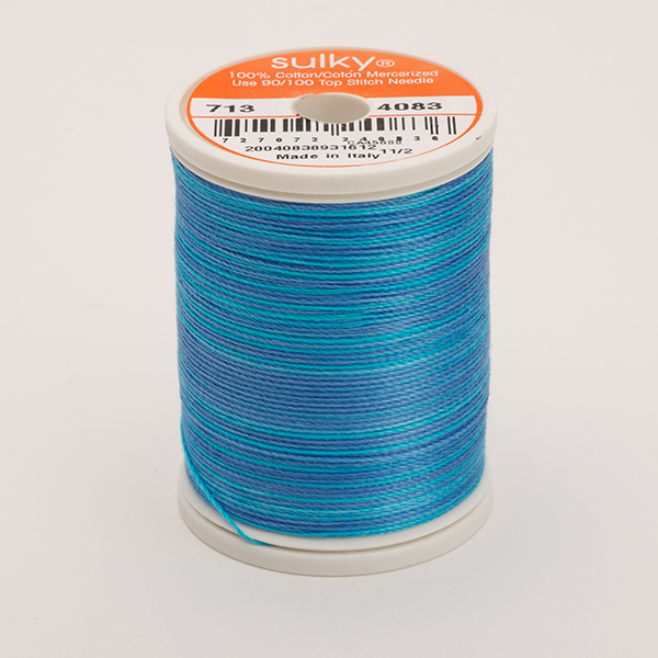 COTTON 30, KLEUR 4083 SAPPHIRE  MULTIKLEUR
