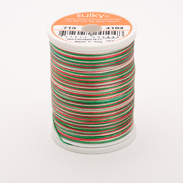 COTTON 30, KLEUR 4104 CHRISTMAS TRIO  MULTIKLEUR