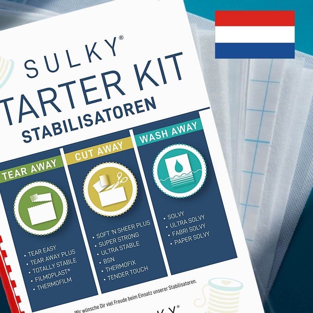 STARTER KIT STABILISERS PACKAGE CONTAINS 15 SAMPLES