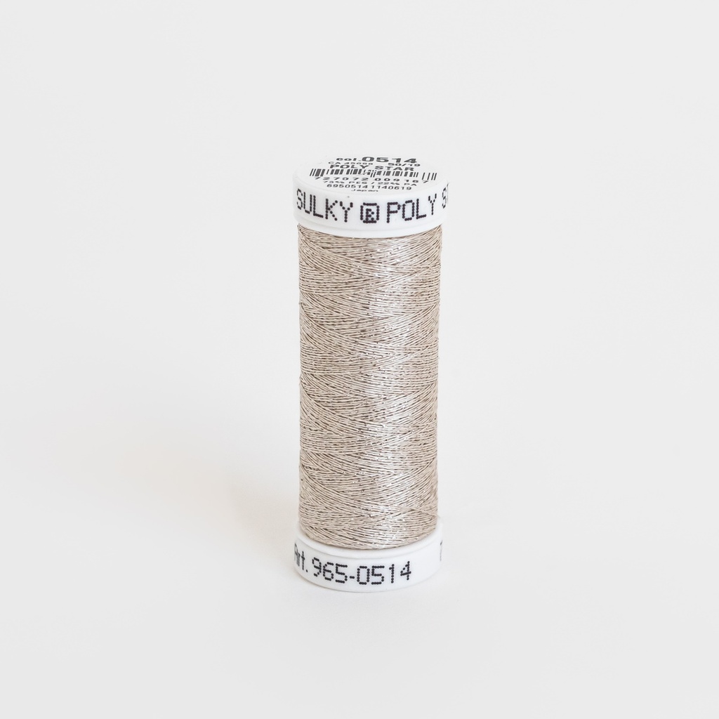 POLY SPARKLE 30, KLEUR 0514 OFF WHITE WITH SILVER SPARKLE