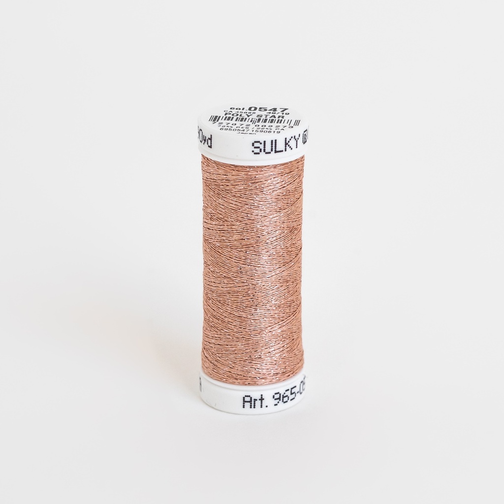 POLY SPARKLE 30, KLEUR 0547 CORAL REED WITH TONE ON TONE SPARKLE