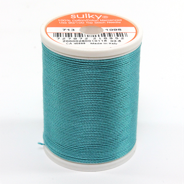  COTTON 12, COLOUR 1095 TURQUOISE