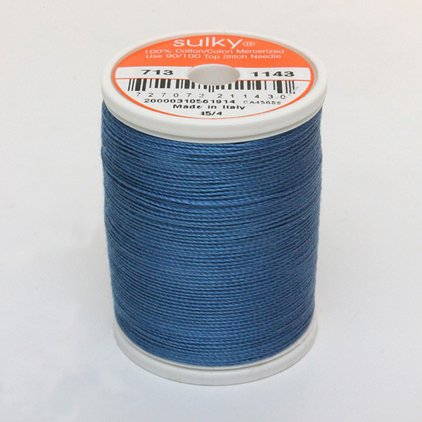 COTTON 12, KLEUR 1143 TRUE BLUE