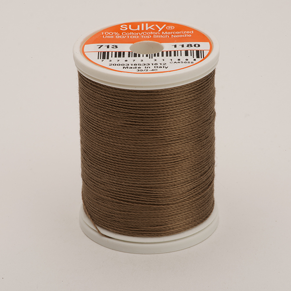 COTTON 12, KLEUR 1180 MED. TAUPE
