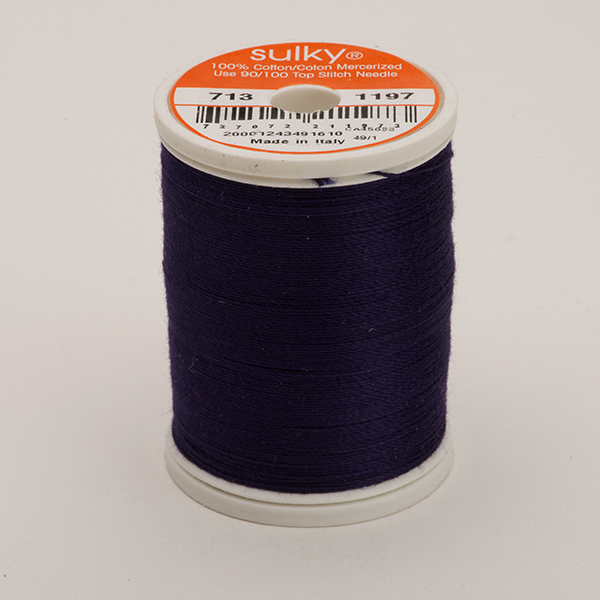 COTTON 12, KLEUR 1197 MED. NAVY
