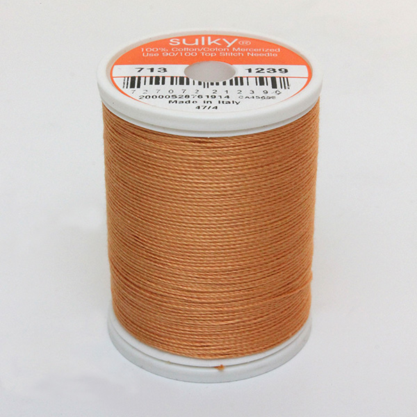  COTTON 12, COLOUR 1239 APRICOT